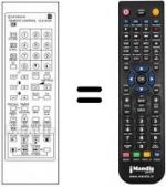 Replacement remote control Hitachi C28P500E