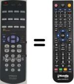 Replacement remote control Hitachi 35UX60B