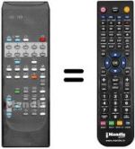 Replacement remote control Lenoir KVB6628TC