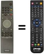 Replacement remote control CT-822