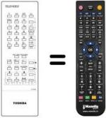 Replacement remote control CT-9186