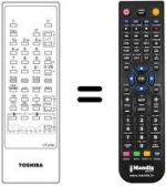 Replacement remote control CT-9194