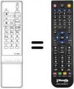 Replacement remote control CT-9289