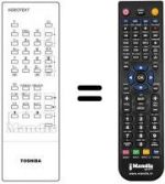 Replacement remote control CT-9341