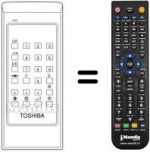 Replacement remote control CT-938