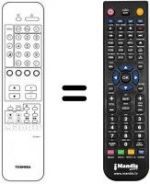 Replacement remote control CT-9511