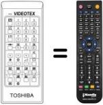 Replacement remote control CT-983