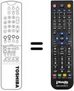 Replacement remote control CT-9916