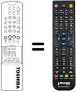 Replacement remote control CT-9921