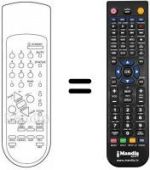 Replacement remote control REMCON627