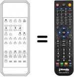 Replacement remote control REMCON655