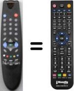 Replacement remote control Bluesky C29187F