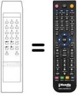 Replacement remote control REMCON211