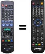 Replacement remote control REMCON206