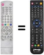 Replacement remote control REMCON393