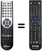 Replacement remote control REMCON701