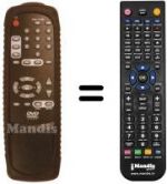 Replacement remote control REMCON1000