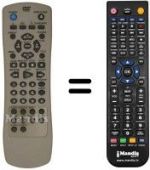 Replacement remote control REMCON783