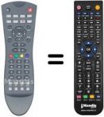 Replacement remote control REMCON894