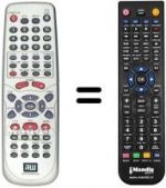 Replacement remote control REMCON1181