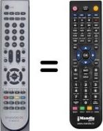 Replacement remote control RC-DWW02-V01