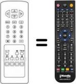 Replacement remote control RC2134
