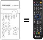 Replacement remote control Telefunken A320S