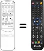 Replacement remote control REMCON661