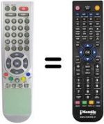 Replacement remote control REMCON1272
