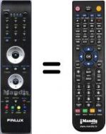 Replacement remote control Finlux 42FLHD760