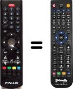 Replacement remote control Finlux FX46882