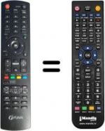 Replacement remote control Funai LT850-M22