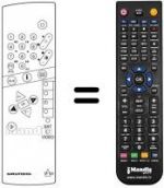 Replacement remote control REMCON1305
