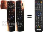 Replacement remote control REMCON1026