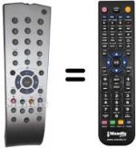 Replacement remote control Grundig LXW82-7635CONNECT