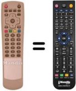 Replacement remote control REMCON635