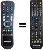 Replacement remote control REMCON1136