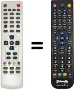 Replacement remote control JQ LTVJQ4002