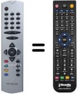 Replacement remote control Hitachi VS20142725