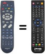 Replacement remote control Hitachi CL32WF720AN