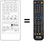Replacement remote control REMCON1179