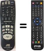 Replacement remote control JVC LP20303014A