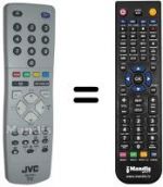 Replacement remote control JVC RM-C1514