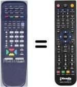 Replacement remote control RM-C663
