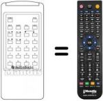 Replacement remote control REMCON664