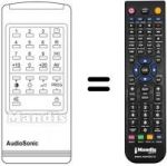 Replacement remote control REMCON786