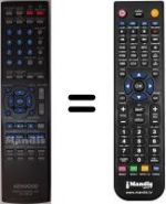 Replacement remote control Kenwood RCR0518