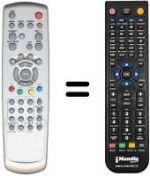 Replacement remote control Daewoo REMCON041