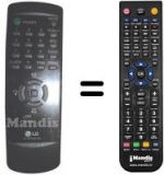 Replacement remote control LG 6710V00017E