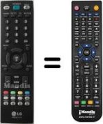 Replacement remote control LG AKB33871410